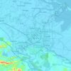 Mapa topográfico Sông Hương, altitud, relieve