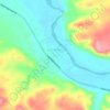 Mapa topográfico Los Altares, altitud, relieve