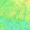 Mapa topográfico Lichtenberg, altitud, relieve
