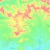 Mapa topográfico Tecoanapa, altitud, relieve