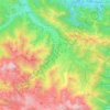 Mapa topográfico 65710, altitud, relieve