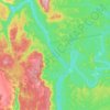 Mapa topográfico Yarí, altitud, relieve