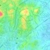 Mapa topográfico Parque Hato Pintado, altitud, relieve