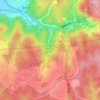 Mapa topográfico 美佐野湿地, altitud, relieve