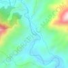 Mapa topográfico Río Bodoquero, altitud, relieve