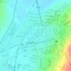 Mapa topográfico Centro de Desarrollo Cd. Sahagún, altitud, relieve