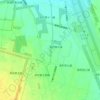 Mapa topográfico 途別川, altitud, relieve